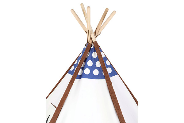 Deelbare houten stokken.