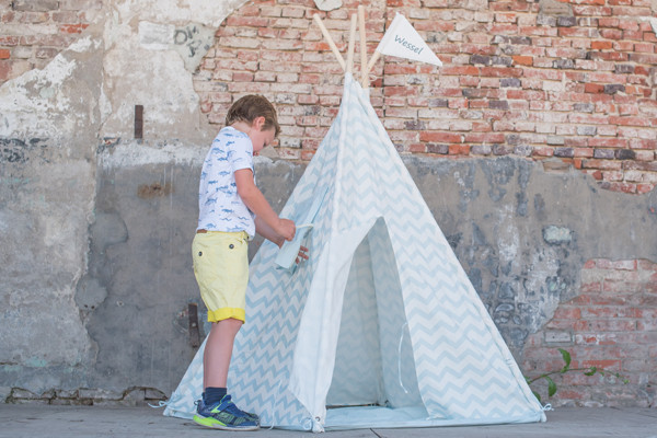 Optioneel: vlag met naam.