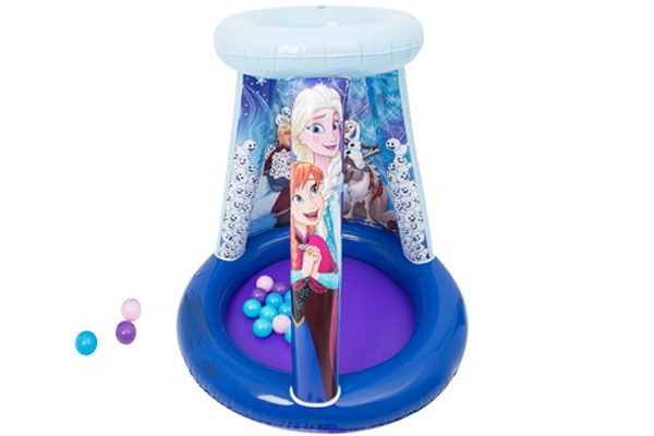 Ballenbak Frozen inclusief 20 zachte ballen om lekker mee te spelen.