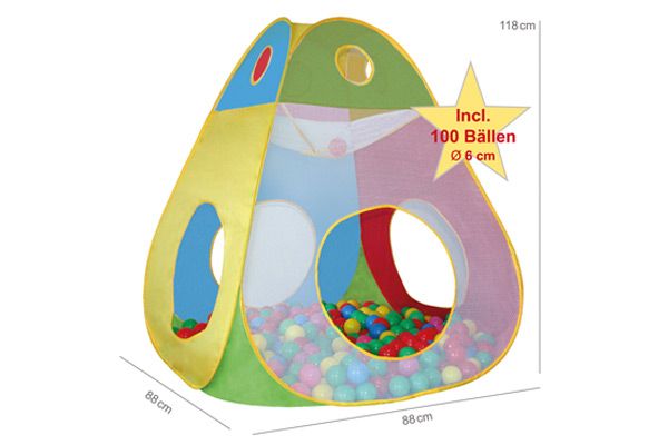 Ruime speeltent van Funtoys.