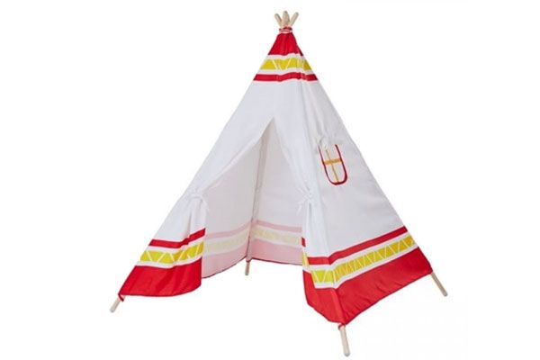Tipi tent rood van Hape.