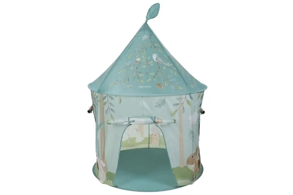 Met oprolbaar gordijntje voor de opening