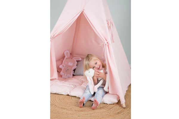 Staat prachtig in een kinderkamer.