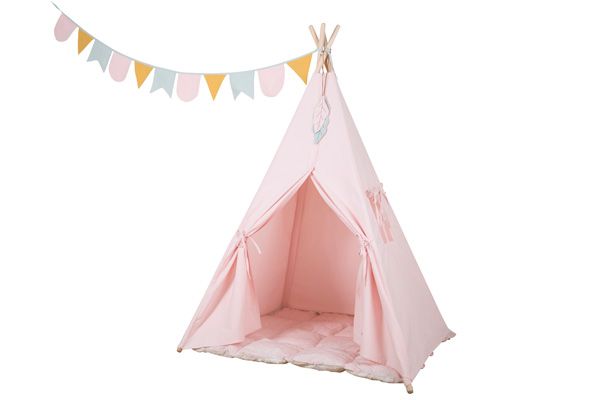  De Little Dutch tipitent in de kleur roze.