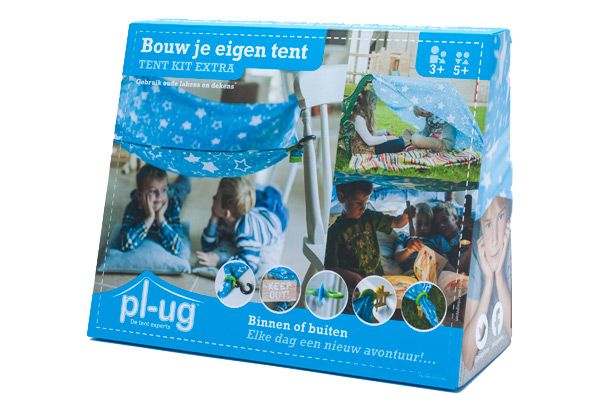 19 delige Pl-ug tent set.