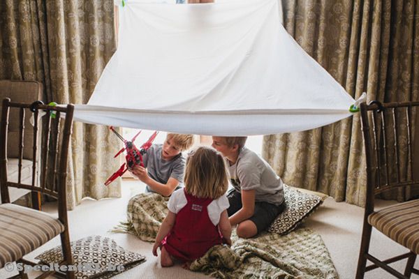 101 manieren om een tent te bouwen.